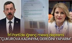 İYİ Parti'de iğrenç mesaj depremi