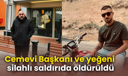 Cemevi Başkanı ve yeğeni  silahlı saldırıda öldürüldü