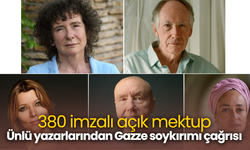 380 imzalı açık mektup... Ünlü yazarlarından Gazze soykırımı çağrısı