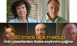 380 imzalı açık mektup... Ünlü yazarlardan Gazze soykırımı çağrısı