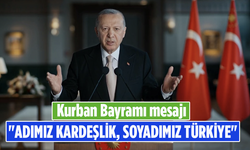 Cumhurbaşkanı Erdoğan'dan Kurban Bayramı mesajı: "Adımız kardeşlik, soyadımız Türkiye"