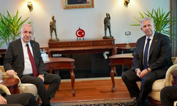 Ümit Özdağ, Mansur Yavaş’ı ziyaret etti