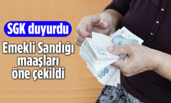 SGK’dan flaş açıklama: Emekli Sandığı maaşları öne çekildi