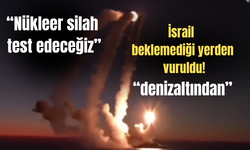 İran, İsrail’i denizaltı füzeleriyle vurdu! Nükleer silah test edecek