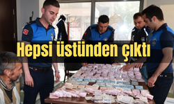 Dilencinin üzerinde 20 bin TL’den fazla para çıktı