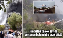 Hindistan'da uçak düştü! 244 yolcu taşıyordu