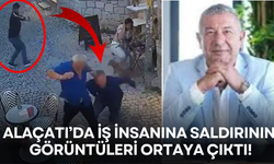 İş insanının Alaçatı'da sokak ortasında vurulma anı!