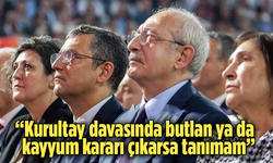 CHP lideri Özgür Özel’den “tanımam” çıkışı!