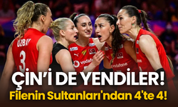 ÇİN’İ DE YENDİLER! Filenin Sultanları'ndan 4'te 4