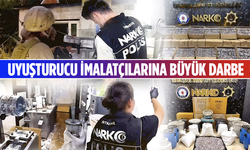 Uyuşturucu imalatçılarına darbe: 2.5 milyon hap ele geçirildi