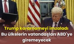 Trump kararnameyi imzaladı… Bu ülkelerin vatandaşları ABD'ye giremeyecek