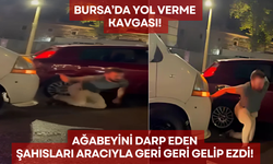 Bursa'da yol verme tartışmasında aracıyla ezdi!