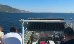 Marmara Adası Açıklarında Feribotta Yangın Çıktı!