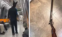 İstanbul’da Tavşan Kostümlü Tüfekli Genç Alarmı