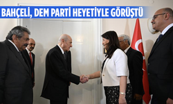 MHP Lideri Bahçeli, DEM Parti Heyetiyle Görüştü