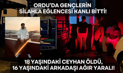 Ordu'da gençlerin silahla eğlencesi kanlı bitti!