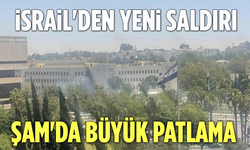 İsrail'den Suriye’ye Yeni Saldırı: Şam'da Büyük Patlama!