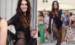 Nicole Trunfio’dan Şeffaf Kıyafet! Sicilya Düğününde Tüm Bakışlar Ona Çevrildi