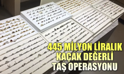 445 Milyon Liralık Kaçak Değerli Taş Operasyonu: 35 Gözaltı