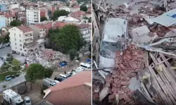 Depremin Vurduğu Sındırgı Havadan Görüntülendi! Yıkımın Boyutu Şoke Etti