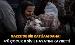 Gazze’de Bir Katliam Daha! 4’ü Çocuk 8 Sivil Hayatını Kaybetti