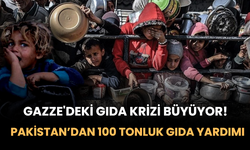 Gazze'deki Gıda Krizi Büyüyor! Pakistan’dan 100 Tonluk Gıda Yardımı