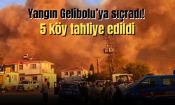 Çanakkale’de Orman Yangını: Köyler Tahliye Ediliyor