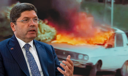 TBMM Önünde Aracını Yakan Kişi Tutuklandı