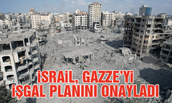 İsrail, Gazze'yi İşgal Planını Onayladı