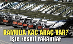 Kamuda Kaç Araç Var? İşte Resmi Rakamlar