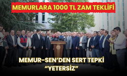 Memurlara 1000 TL Zam Teklifi: Memur-Sen’den Sert Tepki: “Yetersiz!”