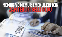 Memur ve Memur Emeklileri İçin Zam Teklifi Belli Oldu