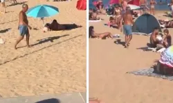 Portekiz Cumhurbaşkanı halk plajında görüntülendi: Görenler şaşkın!