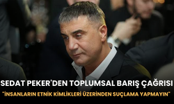 Sedat Peker'den Toplumsal Barış Çağrısı: "İnsanların Etnik Kimlikleri Üzerinden Suçlama Yapmayın"