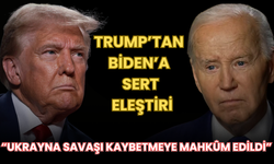 Trump’tan Biden’a Sert Eleştiri: “Ukrayna Savaşı Kaybetmeye Mahkûm Edildi”