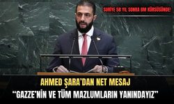 Suriye 58 Yıl Sonra BM Kürsüsünde! Ahmed Şara’dan Net Mesaj: “Gazze’nin ve Tüm Mazlumların Yanındayız”