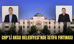 CHP’li Aksu Belediyesi’nde İstifa Fırtınası