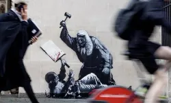 Yine Çok Konuşulacak Protesto! Banksy'nin Yeni Eseri Böyle Gizlendi