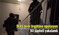 Terör Örgütü DEAŞ’a Operasyon: 161 Şüpheli Yakalandı