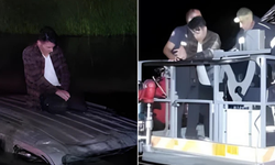 Babasının Aracıya Nehre Düştü, Üstüne Çıkıp Ağladı!