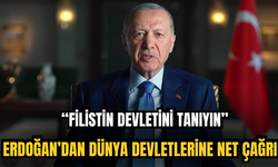 Erdoğan’dan Dünya Devletlerine Net Çağrı: Filistin Devletini Tanıyın