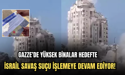 İsrail Savaş Suçu İşlemeye Devam Ediyor! Gazze’de Yüksek Binalar Hedefte