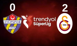Galatasaray, Süper Lig'de Fırtına Gibi Esiyor: Eyüpspor'u 2-0 Yenerek Galibiyet Serisini 5'e Çıkardı