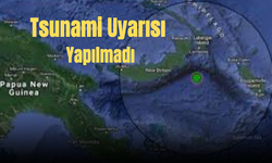 Papua Yeni Gine Açıklarında 6 Büyüklüğünde Deprem!