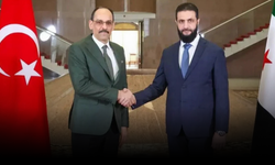 MİT Başkanı İbrahim Kalın ve Suriye Cumhurbaşkanı Şara Şam’da Bir Araya Geldi