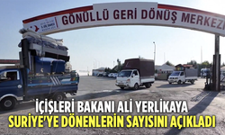 Bakan Yerlikaya Açıkladı! Ülkesine Geri Dönen Suriyeli Sayısı Belli Oldu