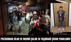 Poligondan Silah ve Mermi Çalan 16 Yaşındaki Çocuk Yakalandı!