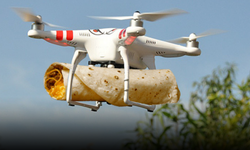 Adalara Gökyüzünden Burger! İsveç’te Drone ile Yemek Teslimatı Dönemi Başladı