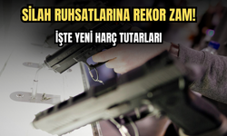 Silah Ruhsatlarına Rekor Zam! İşte Yeni Harç Tutarları