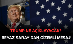Beyaz Saray’dan Gizemli Mesaj!  Trump Ne Açıklayacak?